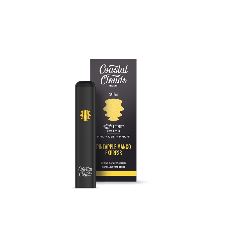 Coastal Clouds Disposable Pineapple Mango Express Coastal Clouds Disposable HHC+CBN+HHC-P CBD Distribution CBD CBD Wholesale