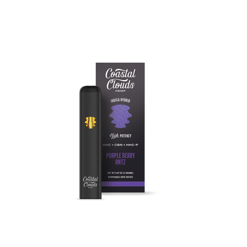 Coastal Clouds Disposable Purple Berry Rntz Coastal Clouds Disposable HHC+CBN+HHC-P CBD Distribution CBD CBD Wholesale